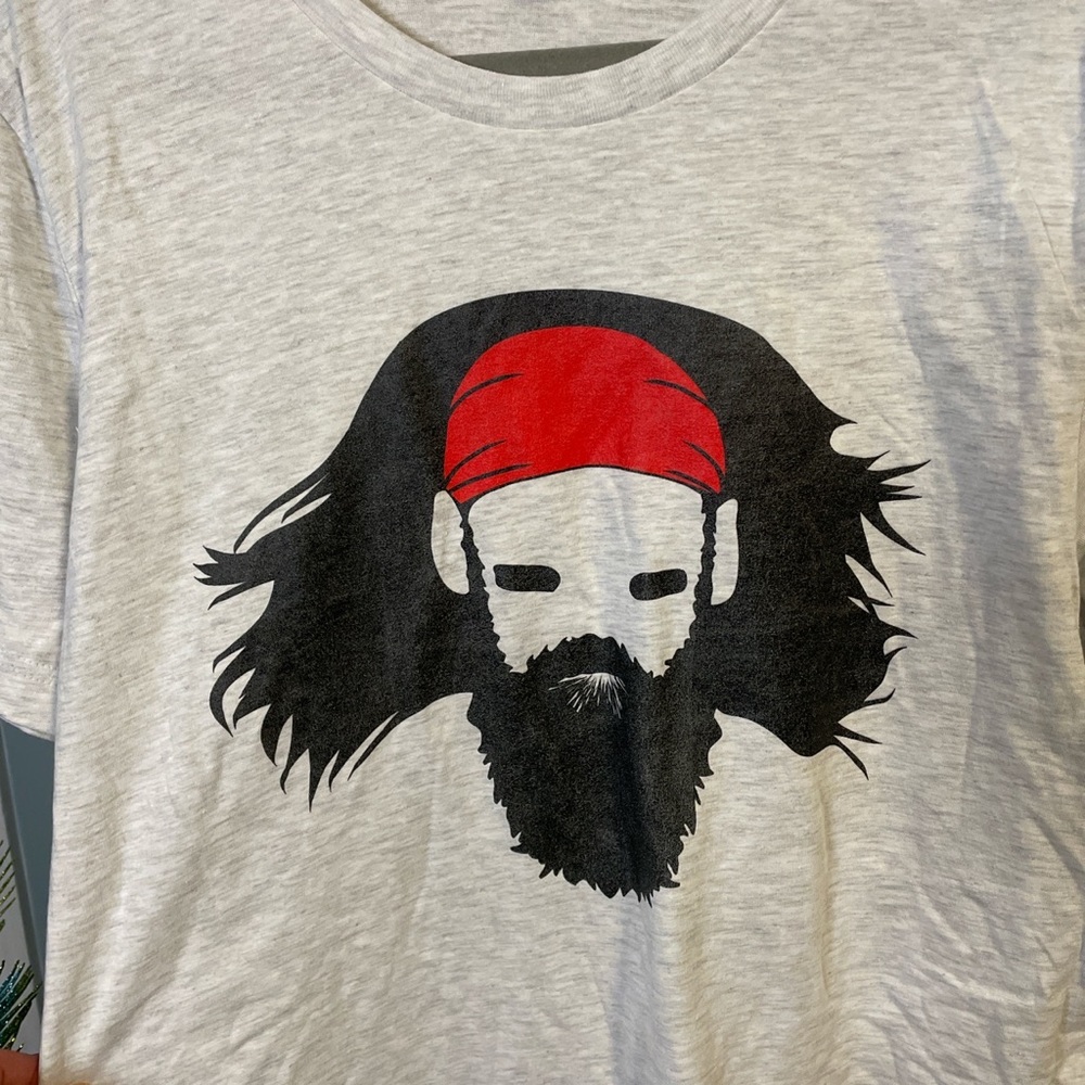 Men’s canvas lumberjack dude design short sleeve t shirt new Large - Picture 3 of 4